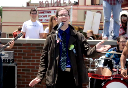 Speaking at the 2013 March Against Monsanto in Maumee, Ohio