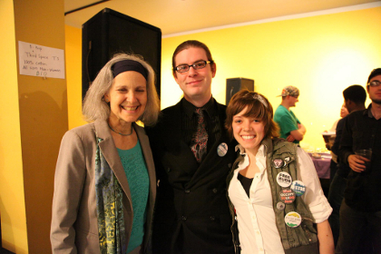 With 2012 Green Party Presidential candidate Jill Stein and local Toledo supporter Alyx Kendzierski